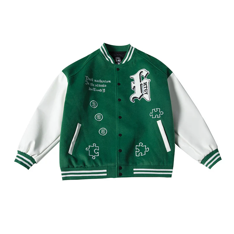 Blouson Teddy "Dark Mechanics" en cuir – Image 9