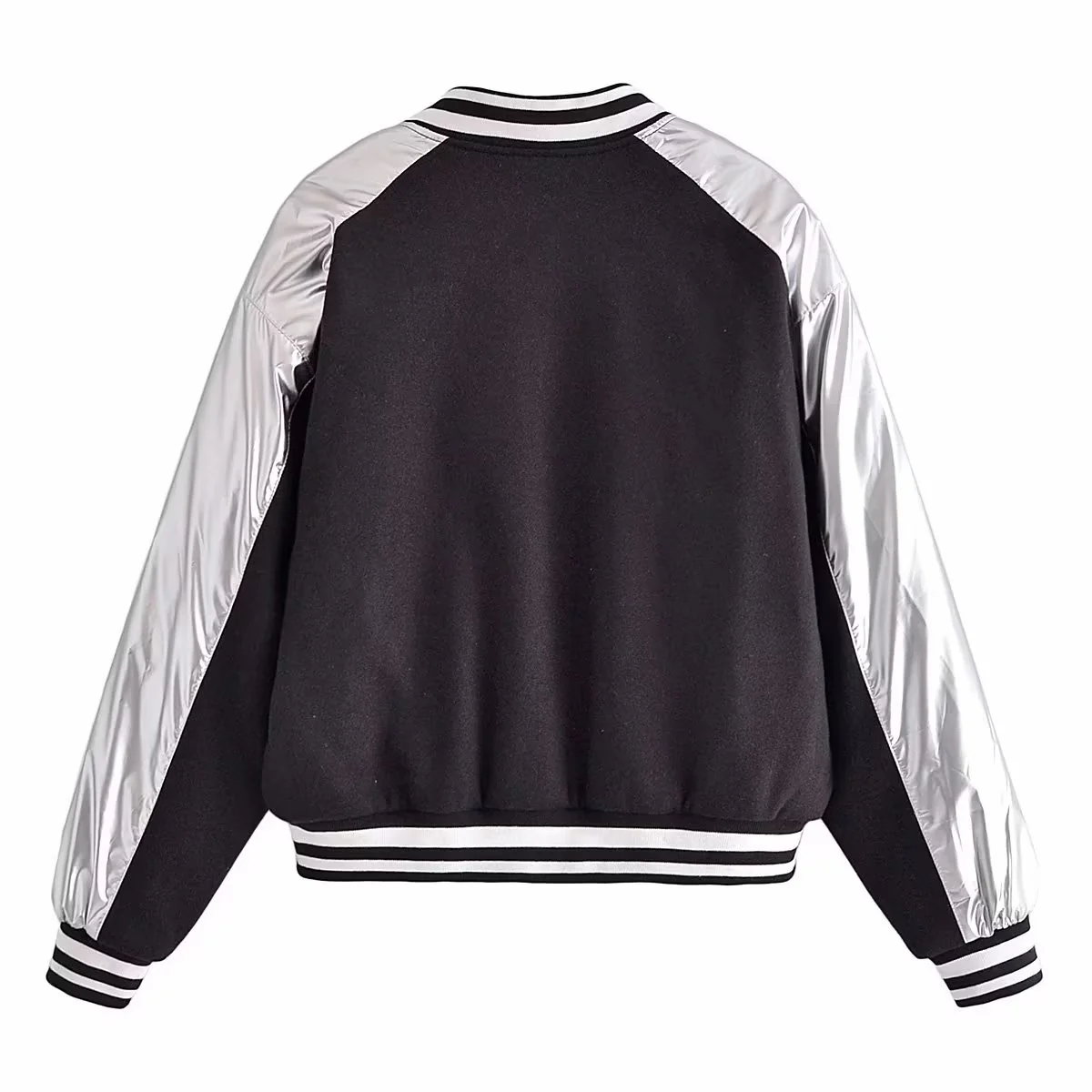 Blouson Teddy Satin pour Femme – Image 2