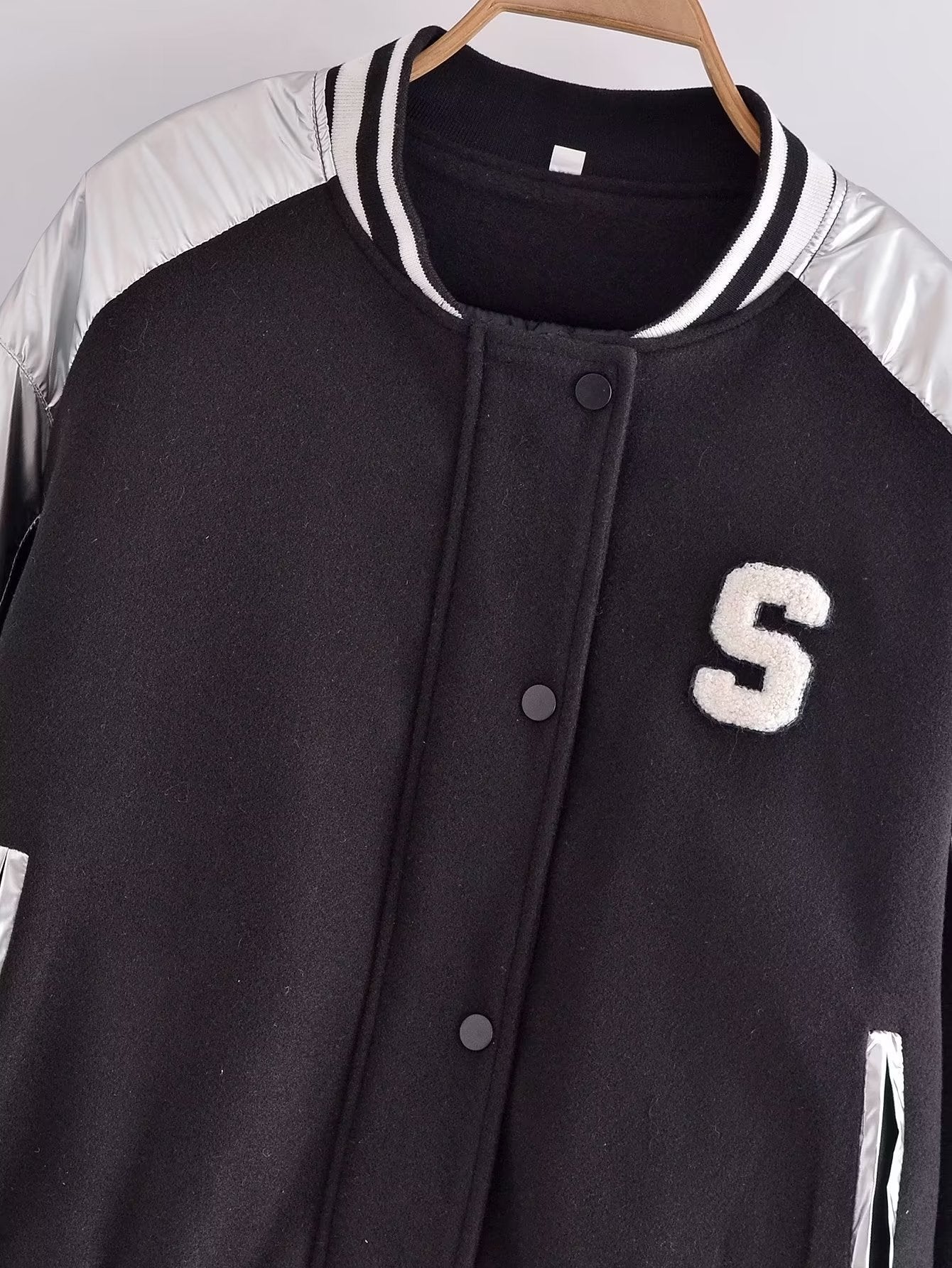 Blouson Teddy Satin pour Femme – Image 4