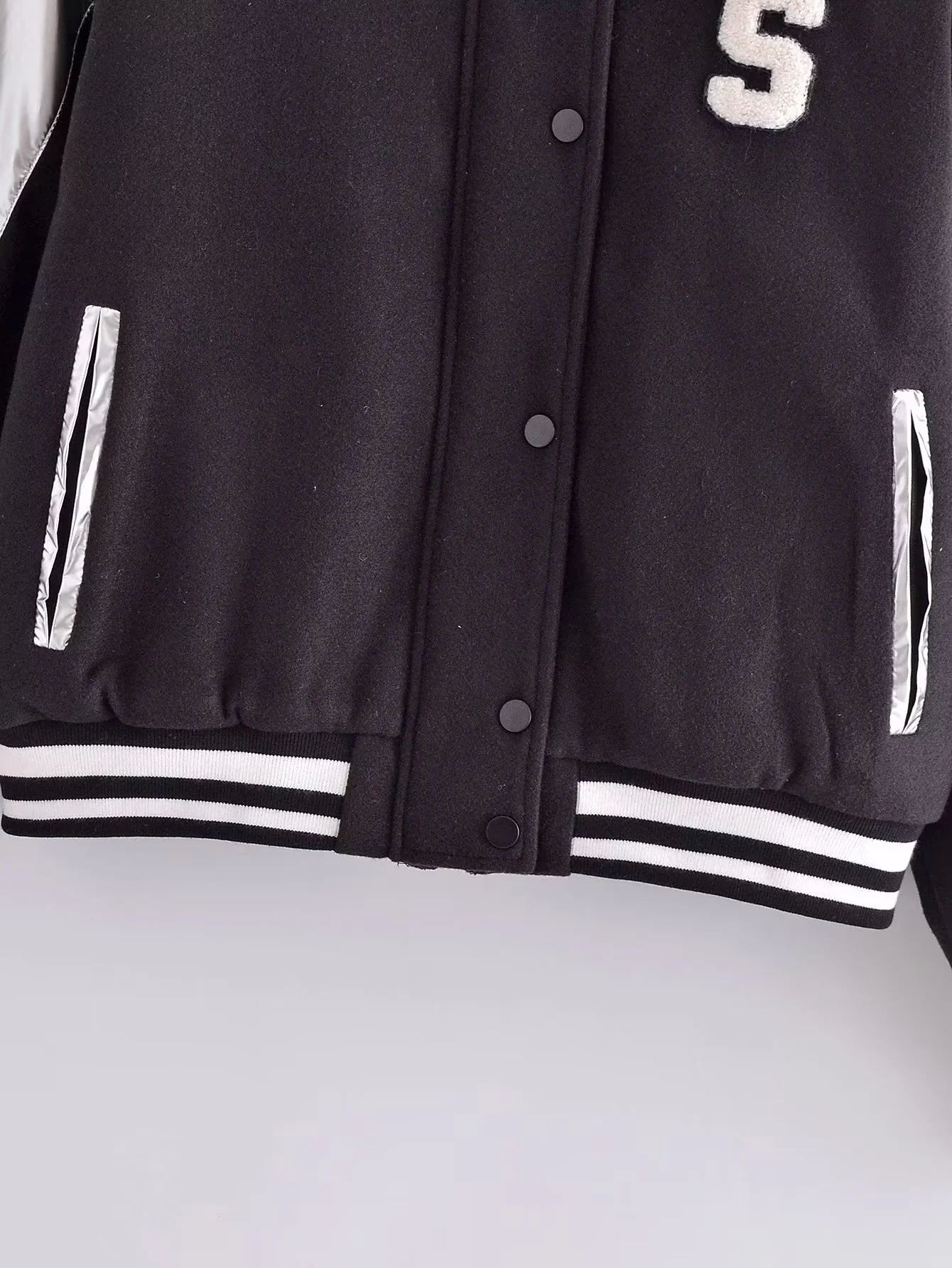 Blouson Teddy Satin pour Femme – Image 5