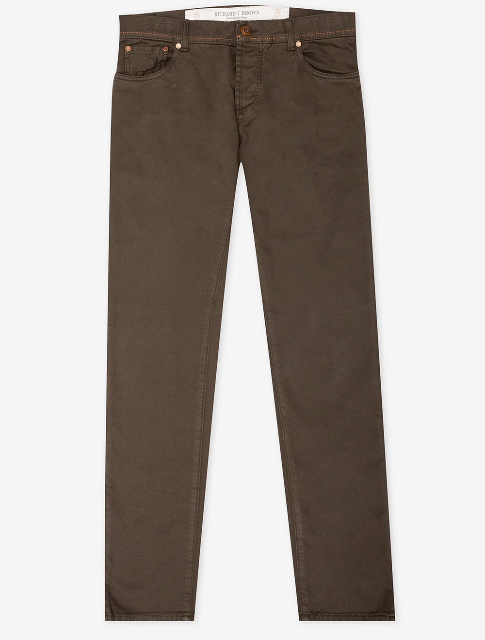 Luxury Denim Cashmere Jean Chocolate