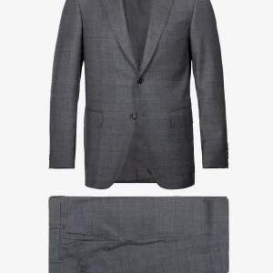 Check Suit Charcoal