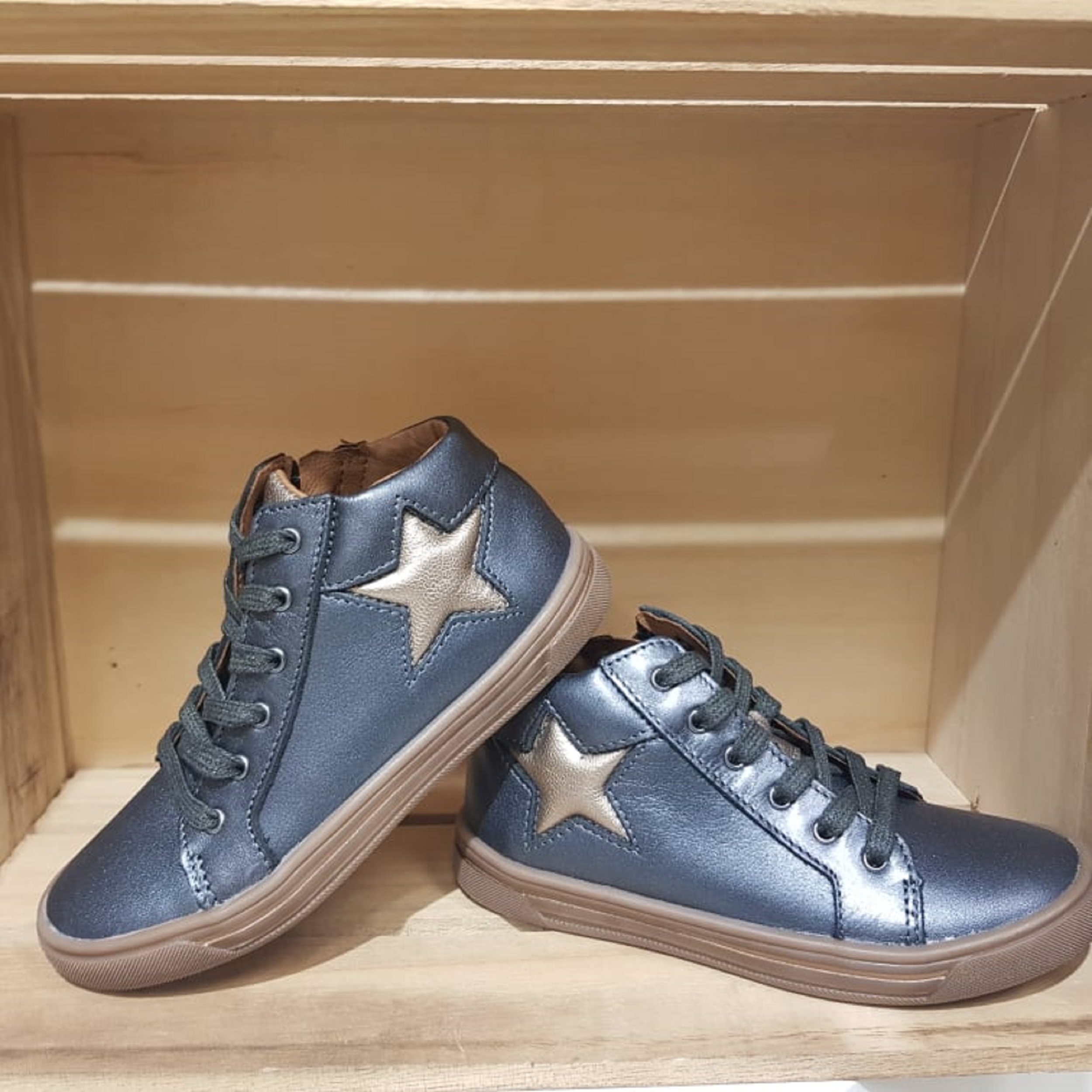 BELLAMY réf tais bleu métallisé.