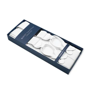 35mm Elastic Braces White