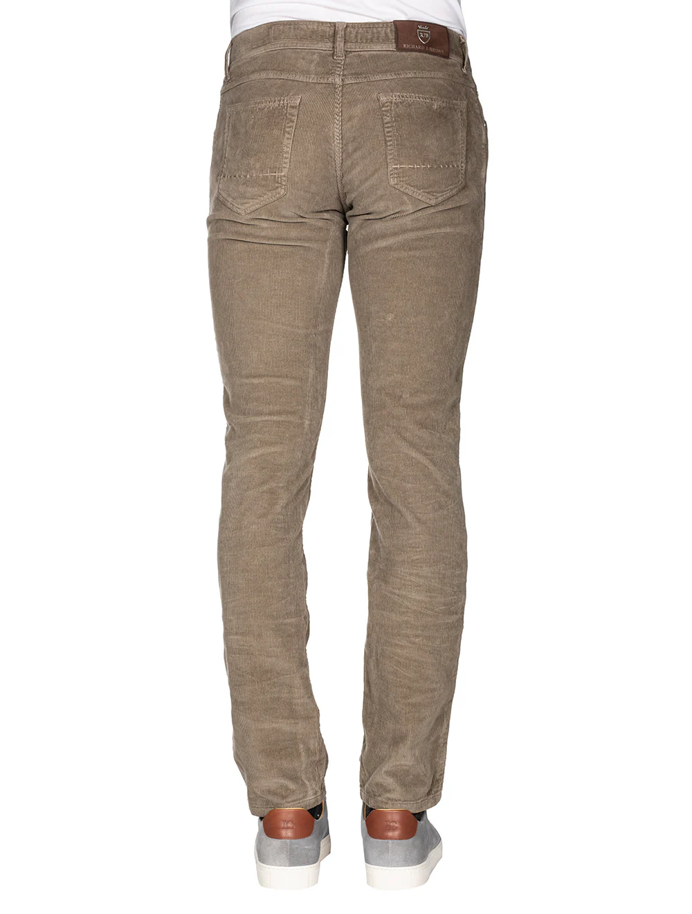 Luxury Cotton Cashmere Cord Beige – Image 3