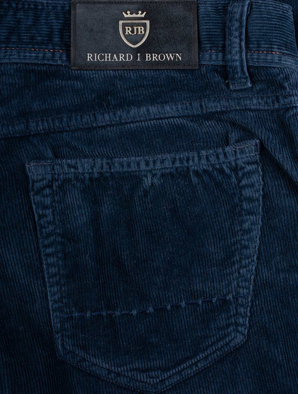 Luxury Cotton Cashmere Cord Blue – Image 4