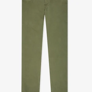 Luxury Denim Cashmere Jean Olive Green