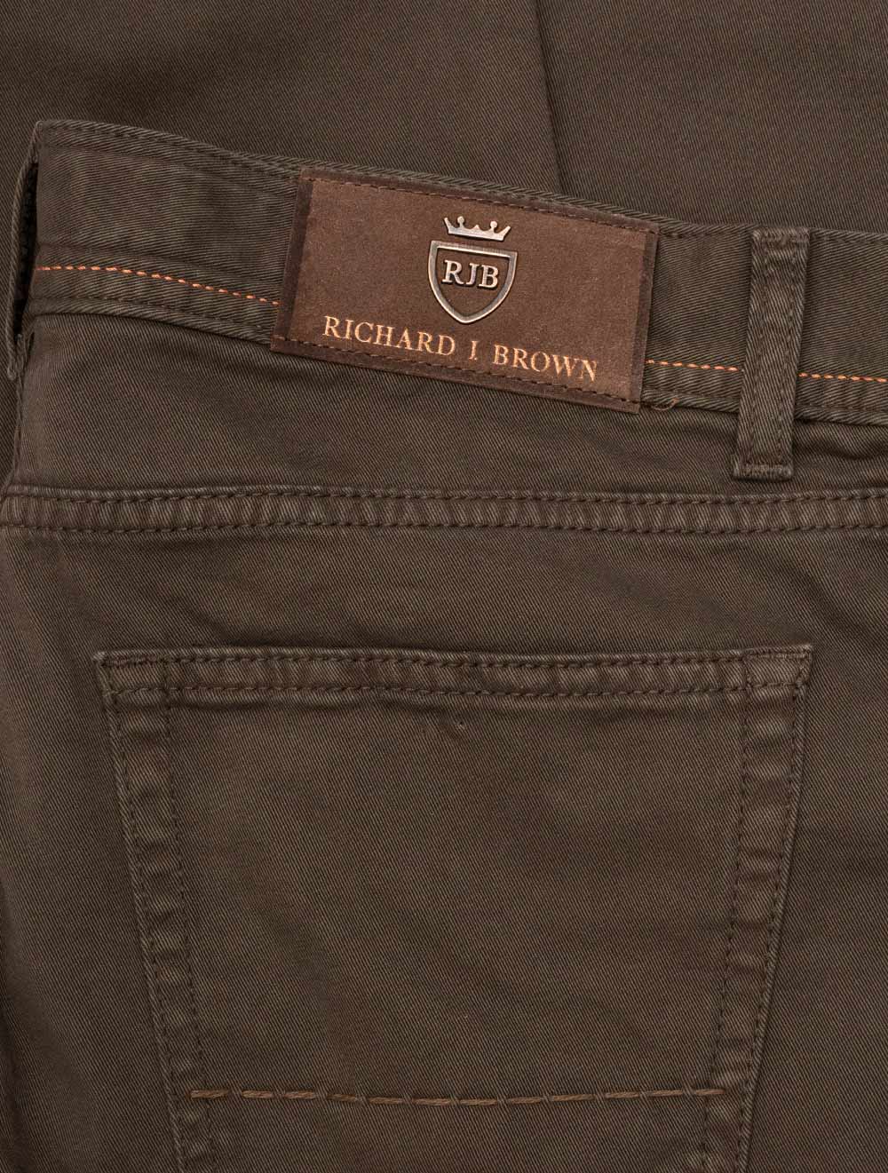 Luxury Denim Cashmere Jean Chocolate – Image 2