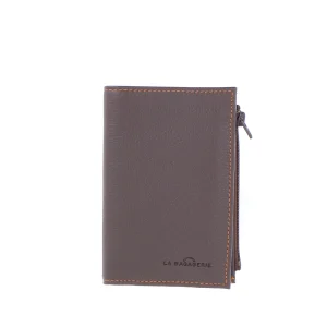 Portefeuille Compact - Marron