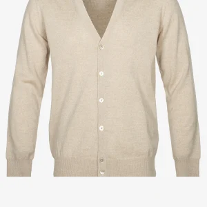 Knitted Cardigan Merino Beige
