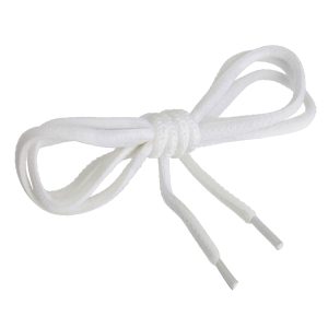 Lacets cordonnets blancs