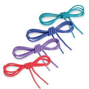 Lacets cirés fantaisies x4 paires