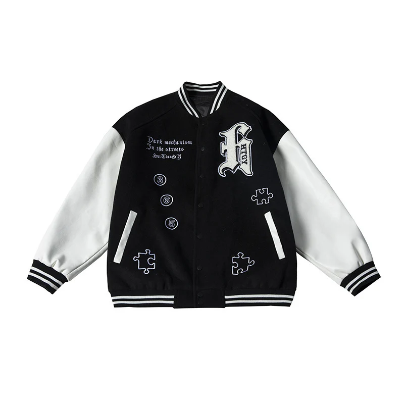 Blouson Teddy "Dark Mechanics" en cuir – Image 7