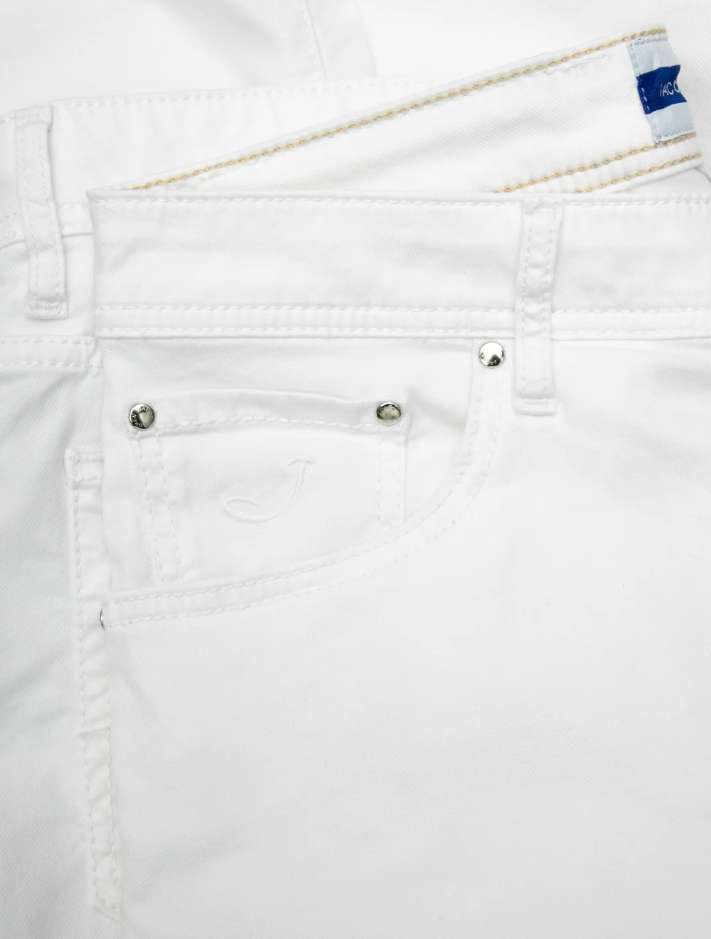 5 Pocket Slim Fit Jeans Optical White – Image 5