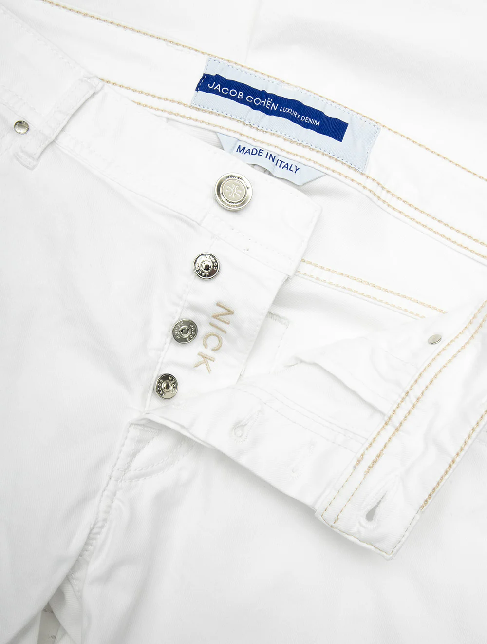 5 Pocket Slim Fit Jeans Optical White – Image 6