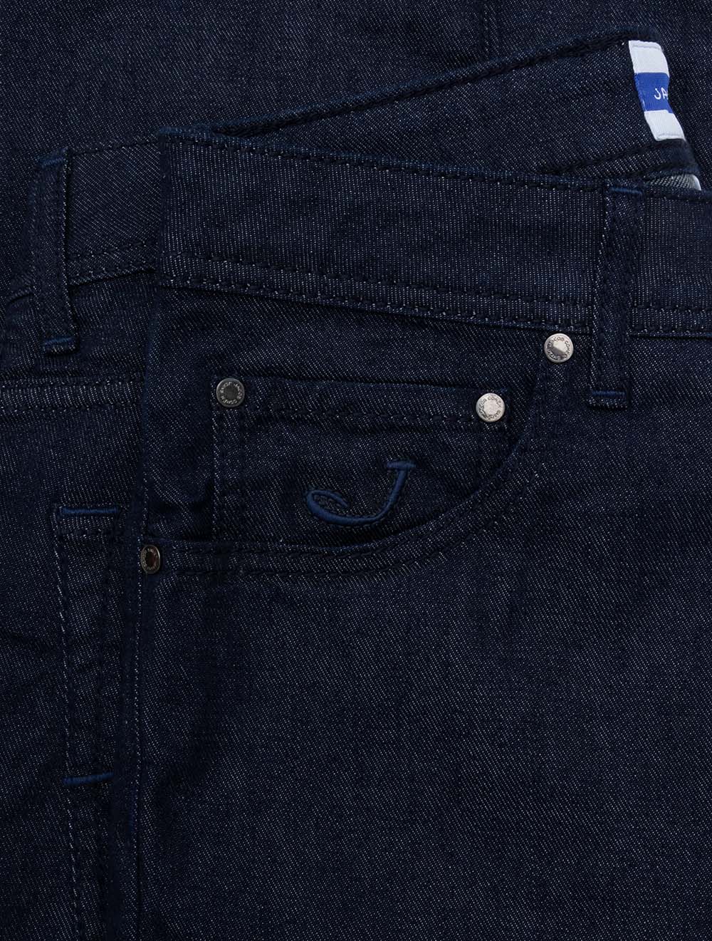 5 Pocket Slim Fit Jean Navy – Image 3