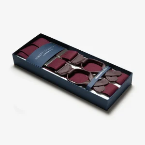 35mm Elastic Braces Wine