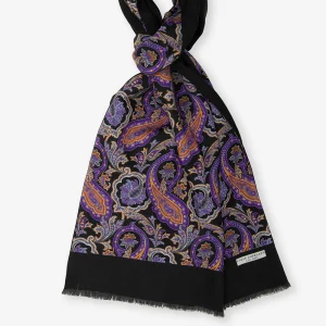 Borghi for Louis Copeland Double Wool Patterned Scarf
