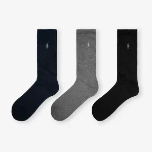 3-Pack Crew Sock Multicolored
