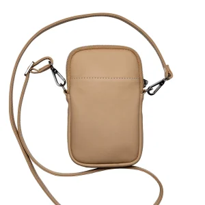 Etui téléphone Bianca avec sangle ajustable - Beige