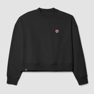 BLACK HEART WOMAN CREW