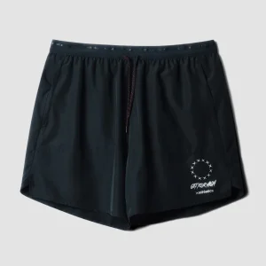 BLACK TRAIN SHORTS