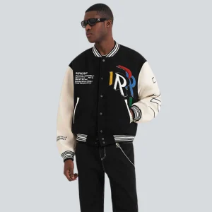 Blouson Teddy "Represent" en Cuir