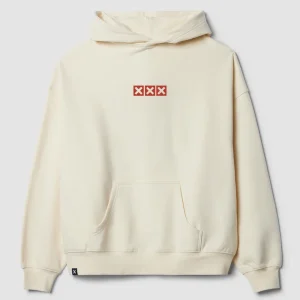 CREAM NATIVE HOODIE