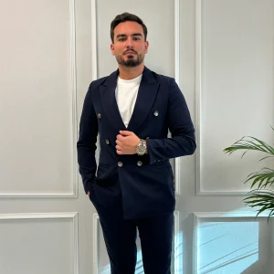 Costume Croisé marine