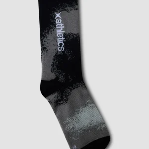 DARK GREY GRADIENT SOCKS