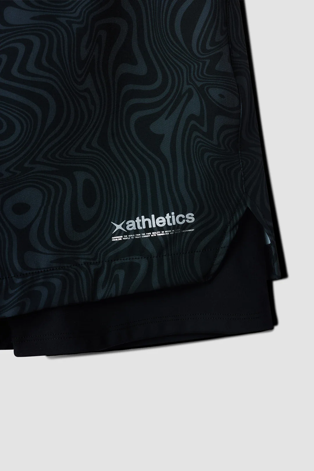 DARK GREY TRAIL SHORTS – Image 3