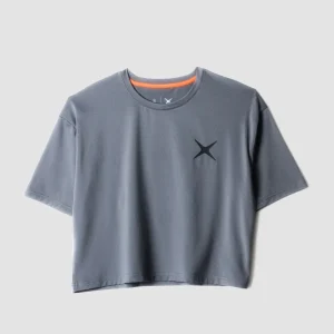 DARK GREY TRAIN WOMAN TEE