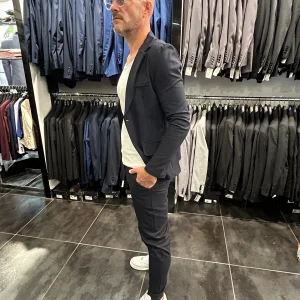 Costume bleu décontracté