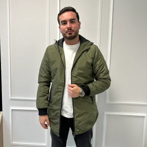 Veste Parka Imperméable Kaki