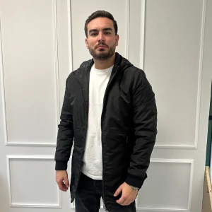 Veste Parka Imperméable Noir