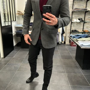 Veste Blazer Épais Dark Grey