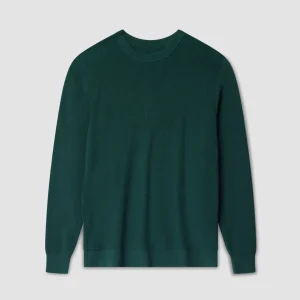 KHAKI RAIL KNITTED SWEATER