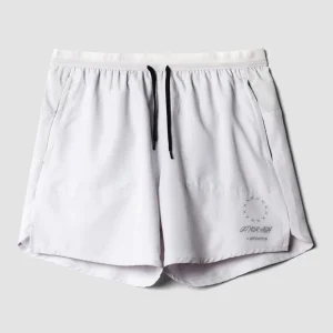 LIGHT GREY TRAIN SHORTS