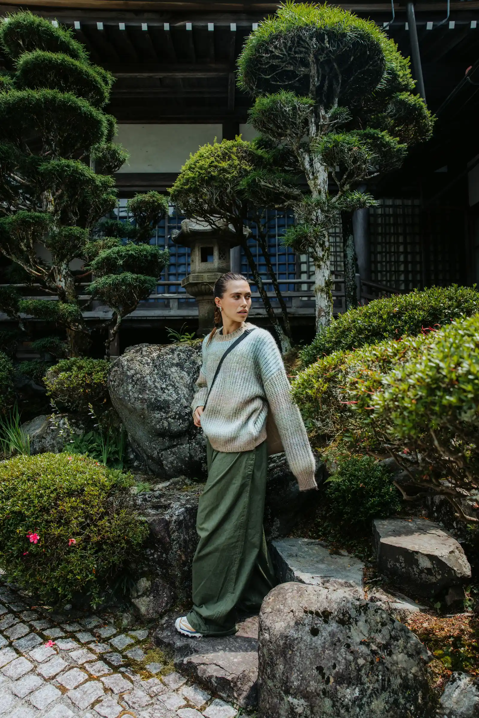 MULTICOLOR AME WOMAN KNITTED SWEATER – Image 5