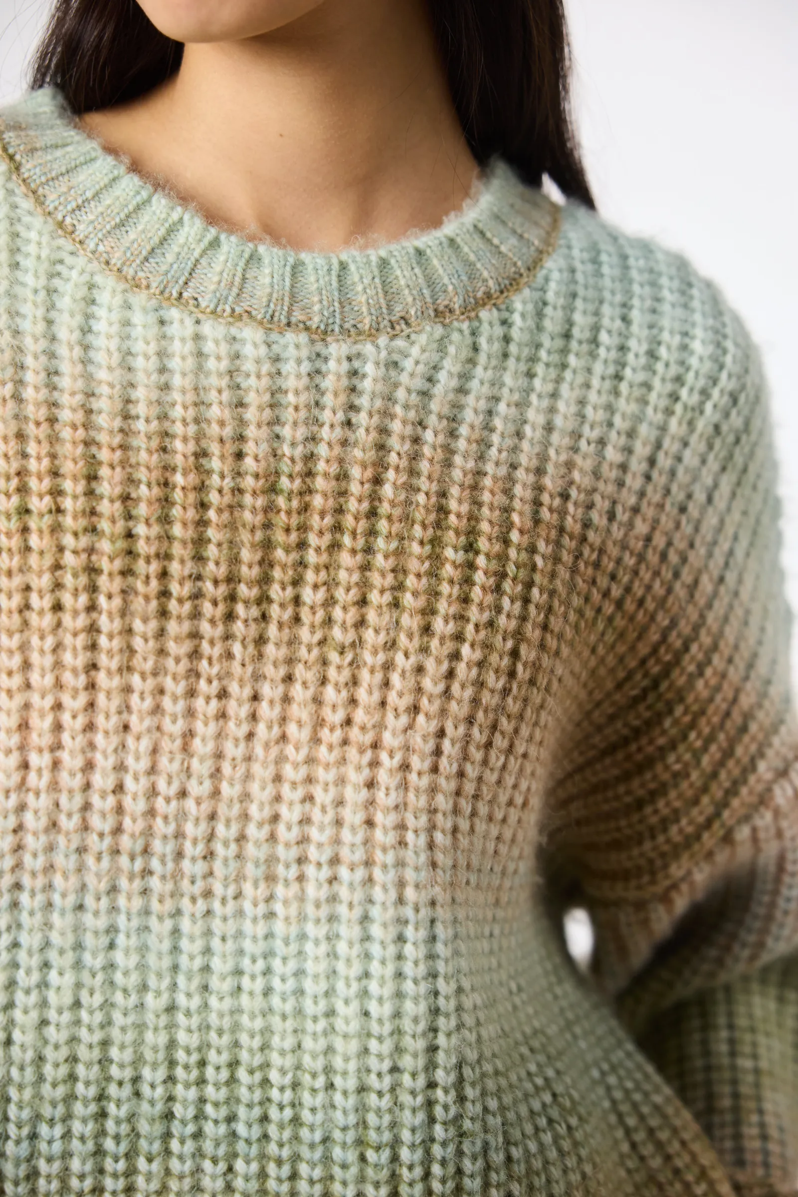 MULTICOLOR AME WOMAN KNITTED SWEATER – Image 3