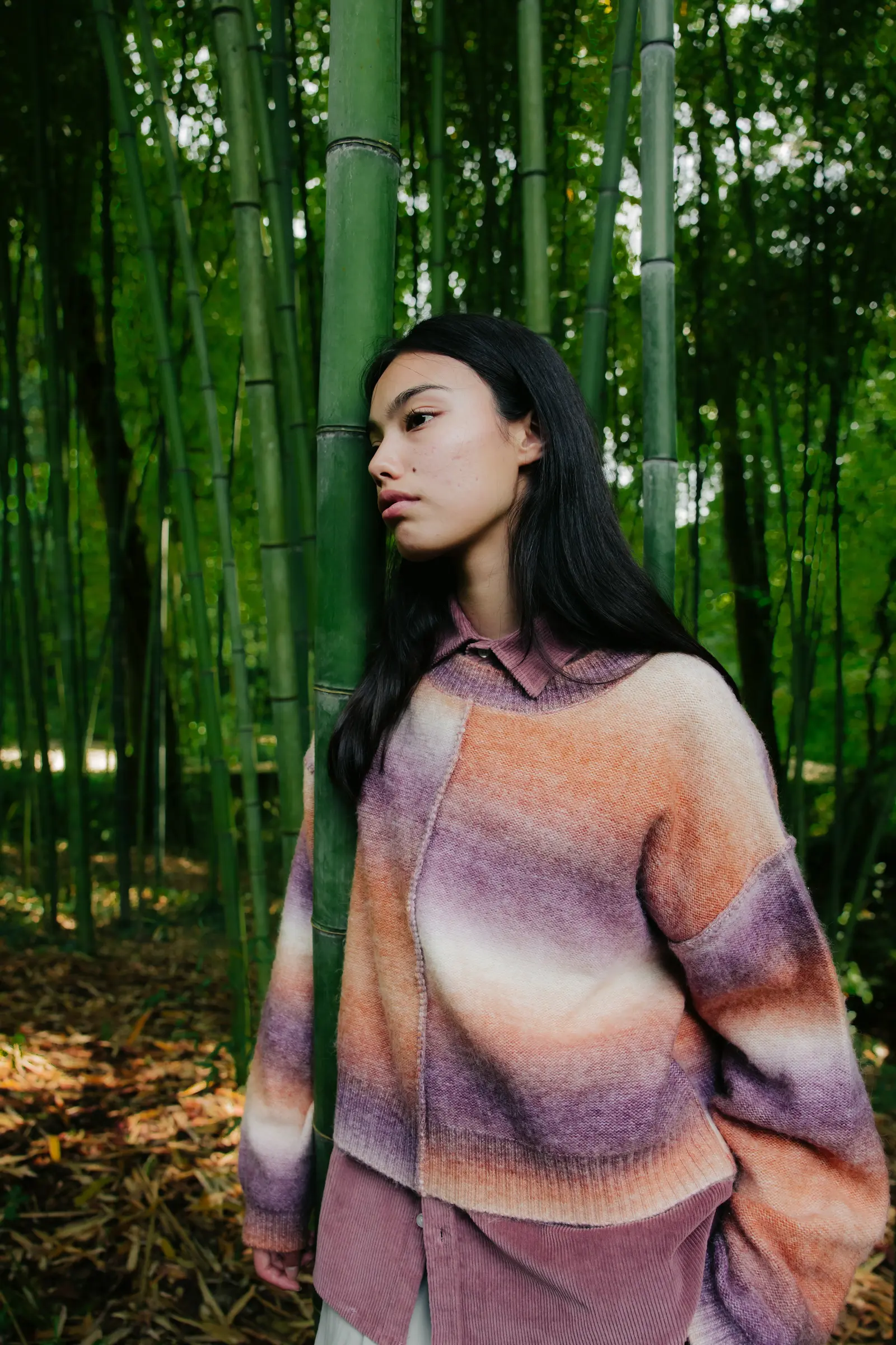 MULTICOLOR HANA WOMAN KNITTED SWEATER – Image 4