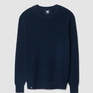 NAVY RAIL KNITTED SWEATER