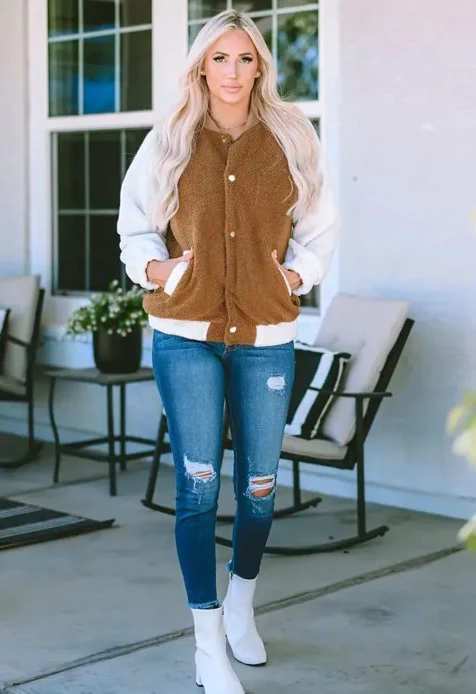 Veste Teddy Moumoute pour Femme – Image 3