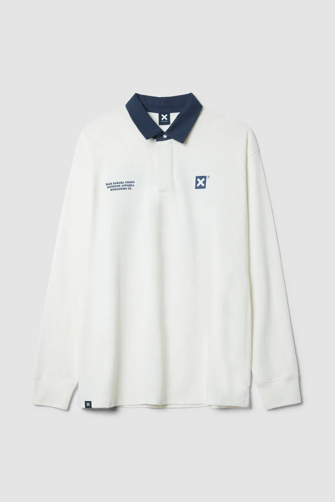 OFF-WHITE ATLAS LONG SLEEVE POLO
