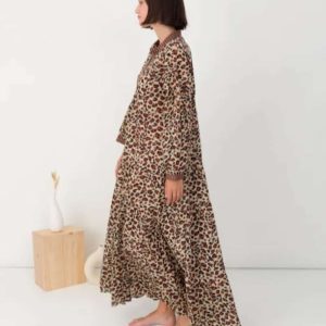Robe Léopard coton