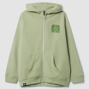 SAGE FONT KIDS FULL ZIP HOODIE