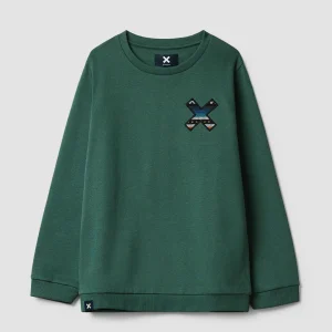 TREKKING GREEN CLASSIC KIDS CREW