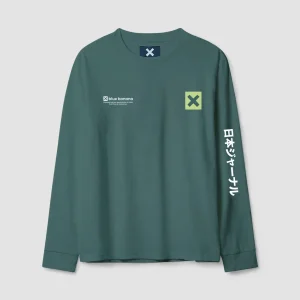 TREKKING GREEN JOURNAL LS TEE