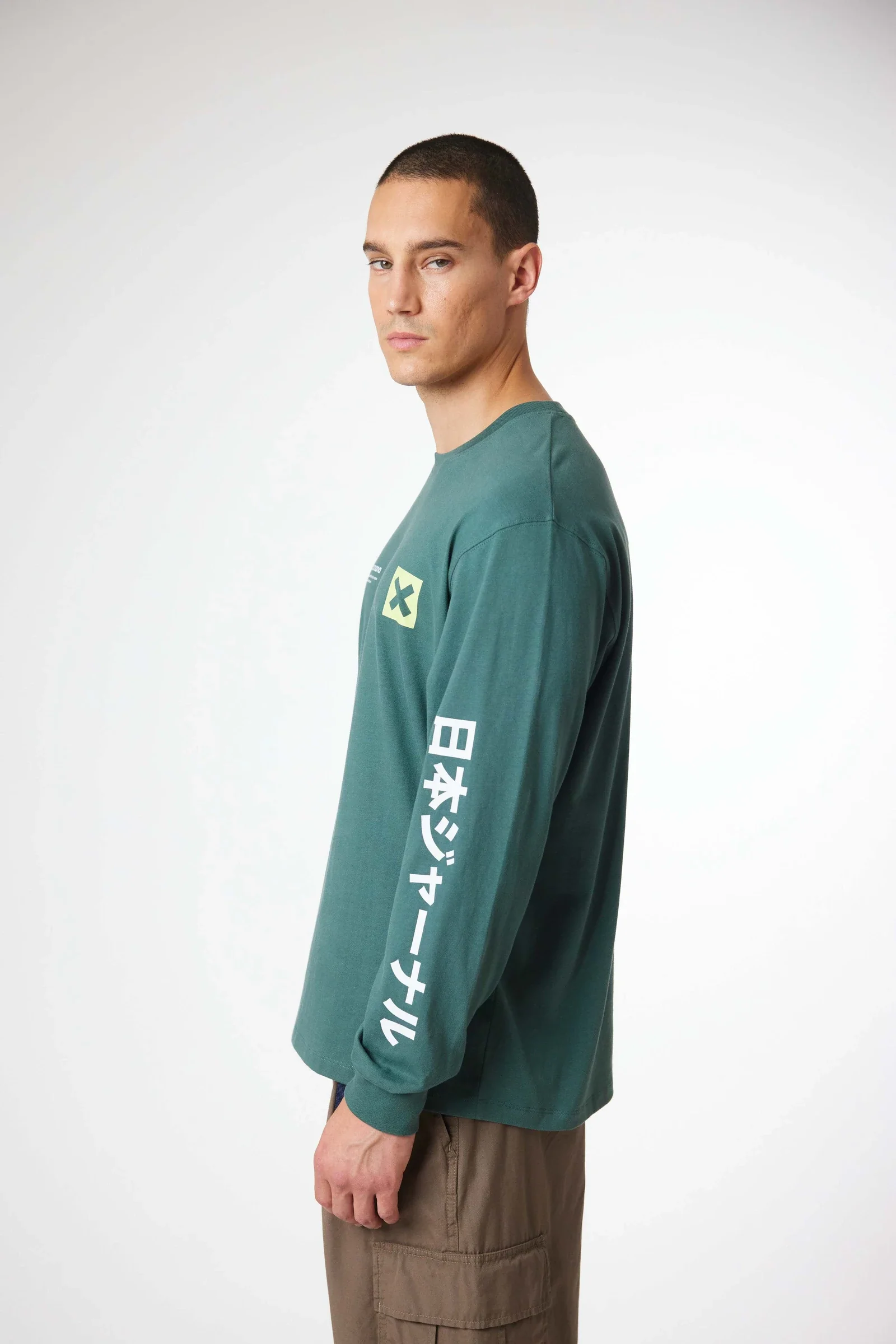 TREKKING GREEN JOURNAL LS TEE – Image 3