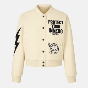 Veste Teddy Blanche Femme